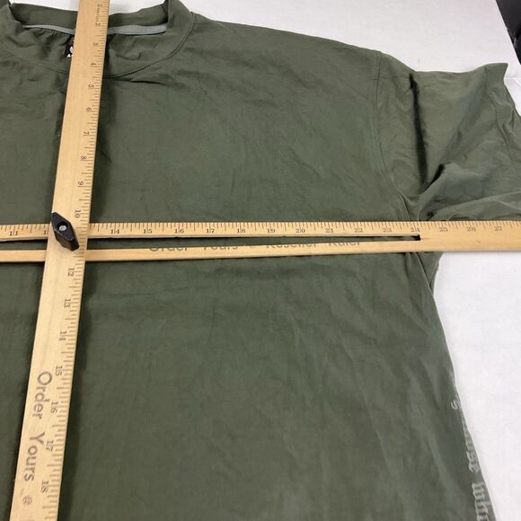 ASRV Mens Basic Athletic T-Shirt Green Short Sleeve Sportswear Tee Large FADE - Picture 6 of 11